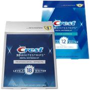 Crest 3D Whitestrips Professional Effects + Bonus 1 Hour Express Whitestrips - MeStore - Crest