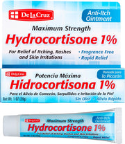 DE LA CRUZ® 1% HYDROCORTISONE OINTMENT FOR ITCHING 1 oz. - MeStore - DE LA CRUZ