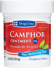 DE LA CRUZ® 11 % CAMPHOR OINTMENT 2.5 oz. - MeStore - DE LA CRUZ