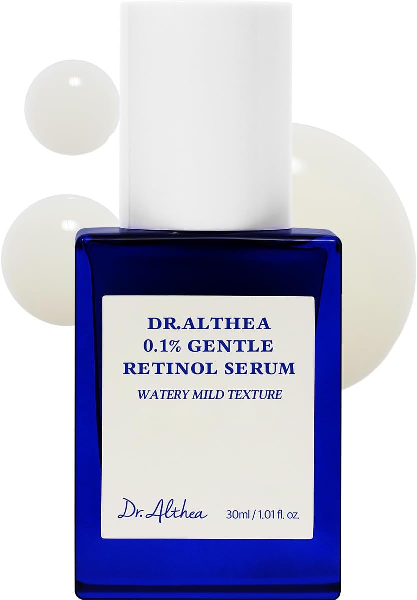 Dr.Althea 0.1 Gentle Retinol Serum - Korean skincare, 1.01fl.oz, Reduce Wrinkles, Fine Lines, & Signs of Aging, Gentle Skincare for Day & Night - MeStore - DR. ALTHEA