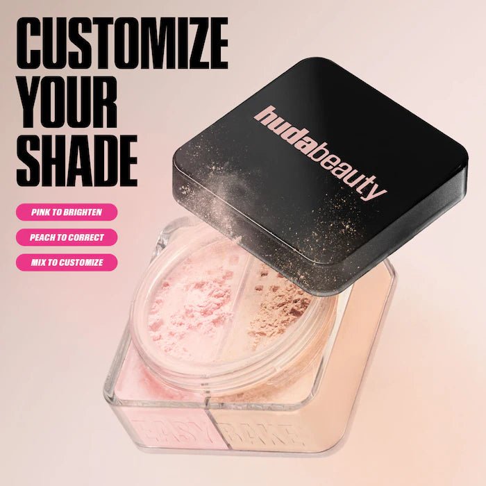 Easy Bake Loose Powder Duo in CHERRY PEACH - MeStore - Huda Beauty