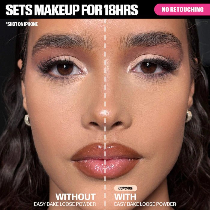 Easy Bake Loose Powder Duo in CHERRY PEACH - MeStore - Huda Beauty