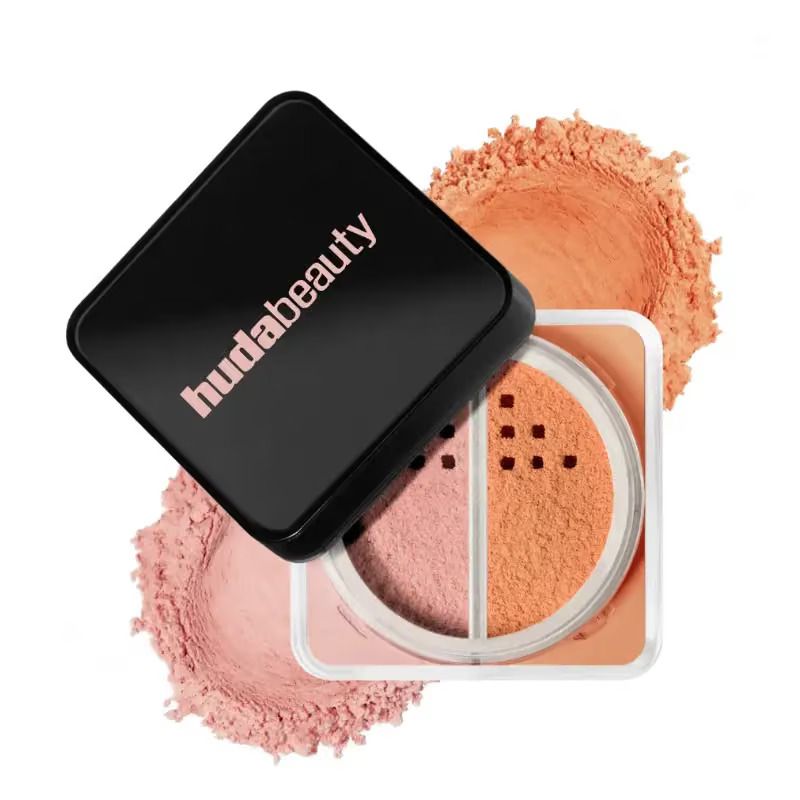 Easy Bake Loose Powder Duo in Pink Pumpkin - MeStore - Huda Beauty