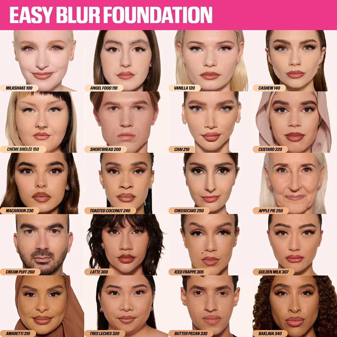 Easy Blur Natural Airbrush Foundation 30ml - MeStore - Huda Beauty