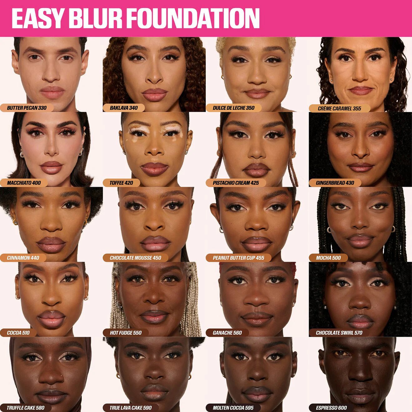 Easy Blur Natural Airbrush Foundation 30ml - MeStore - Huda Beauty
