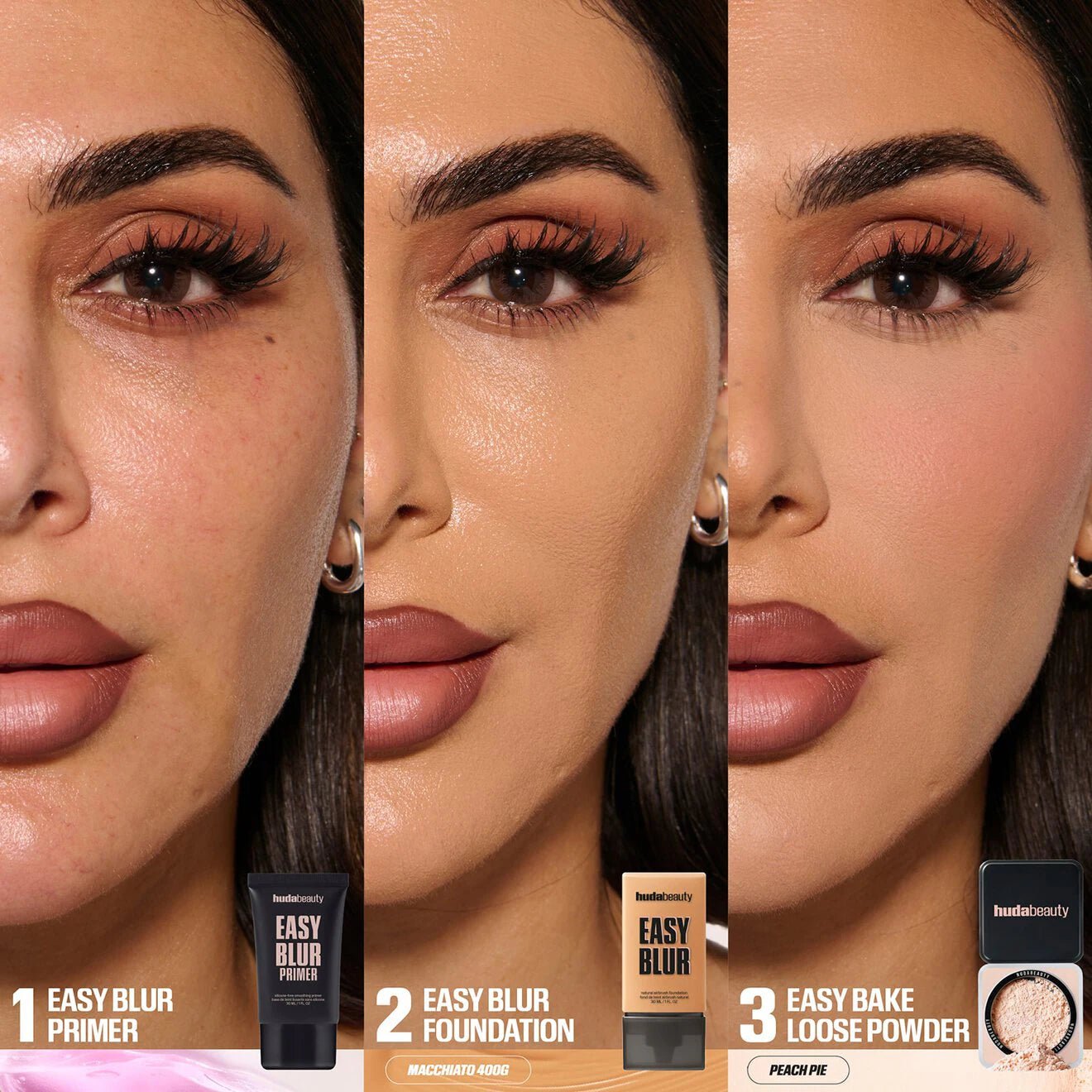 Easy Blur Natural Airbrush Foundation 30ml - MeStore - Huda Beauty