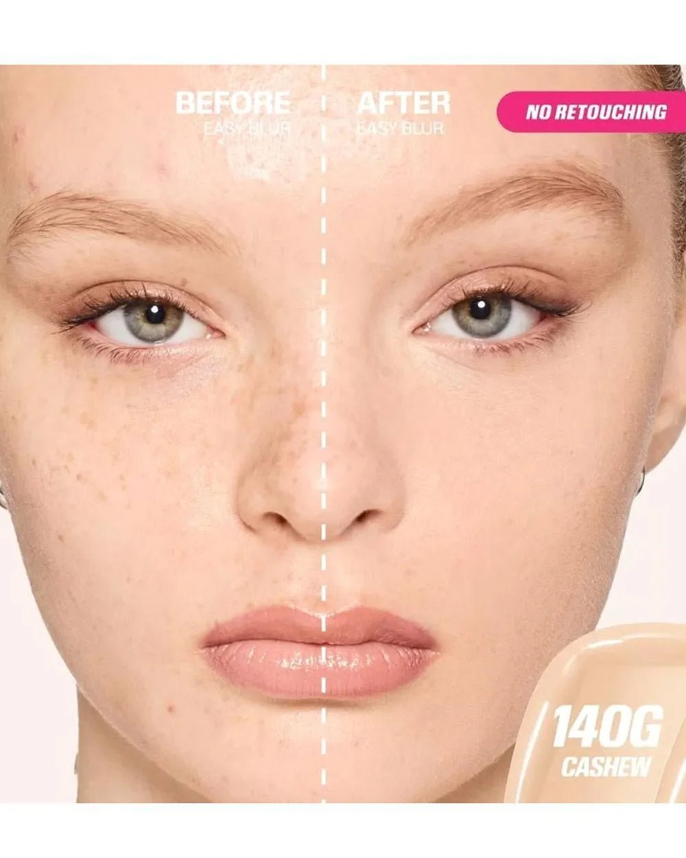 Easy Blur Natural Airbrush Foundation Cashew 140G - MeStore - Huda Beauty