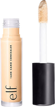 E.l.f. 16HR Camo Concealer, Full Coverage, Highly Pigmented Concealer With Matte Finish, Crease - proof, Vegan & Cruelty - Free, Light Sand, 0.2 Fl Oz - MeStore - Elf