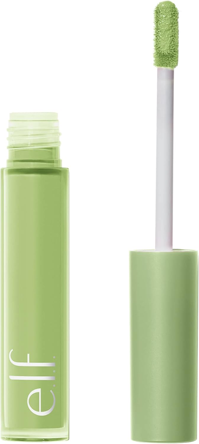 e.l.f. Camo Color Corrector, Hydrating & Long - Lasting Color Corrector For Camouflaging Discoloration, Dullness & Redness, Vegan & Cruelty - Free, Green - MeStore - Elf