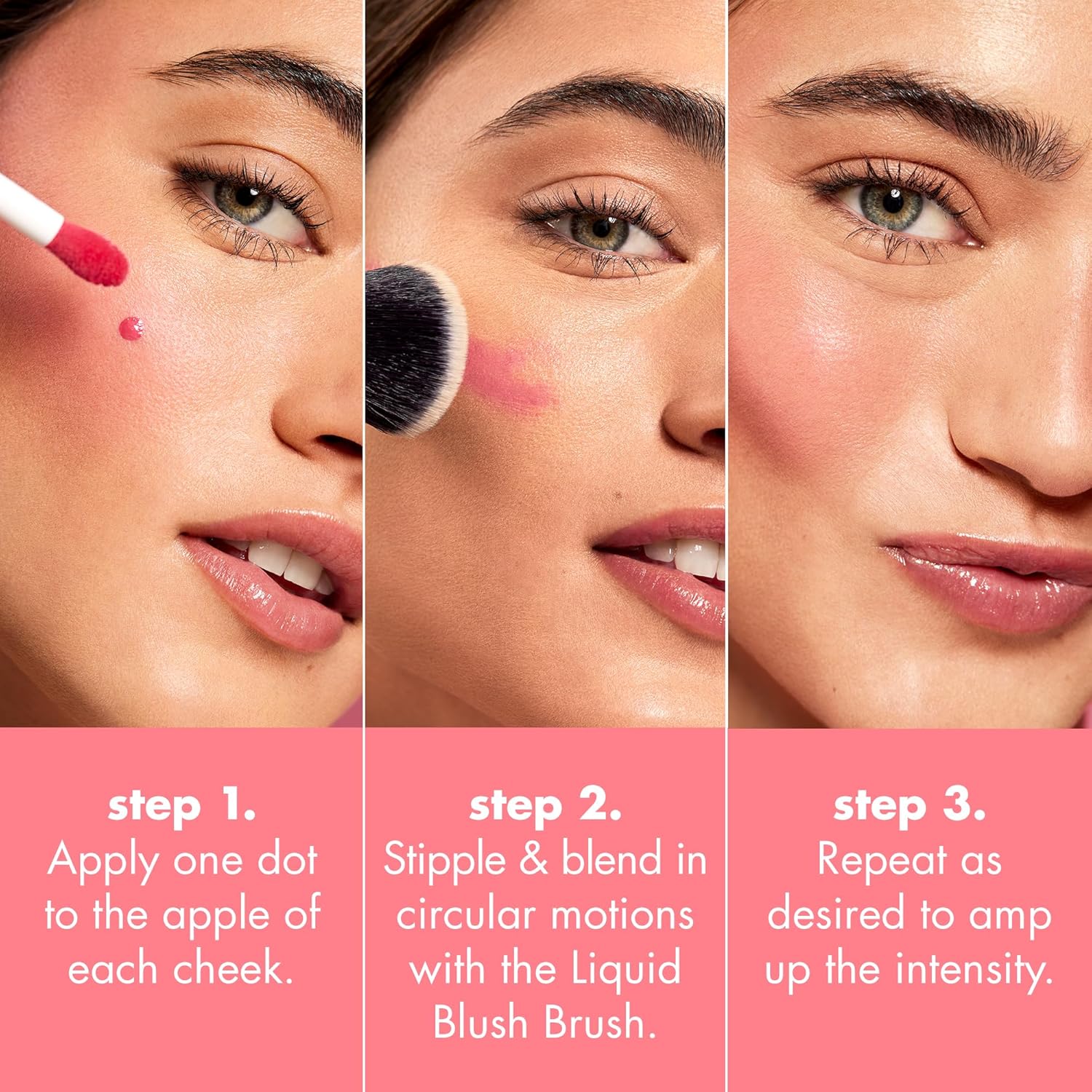 Elf Camo Liquid Blush Long Lasting Liquid Blush For High Pigment Color Creates A Soft Dewy Finish Vegan & Cruelty Free Pinky Promise - MeStore - Elf
