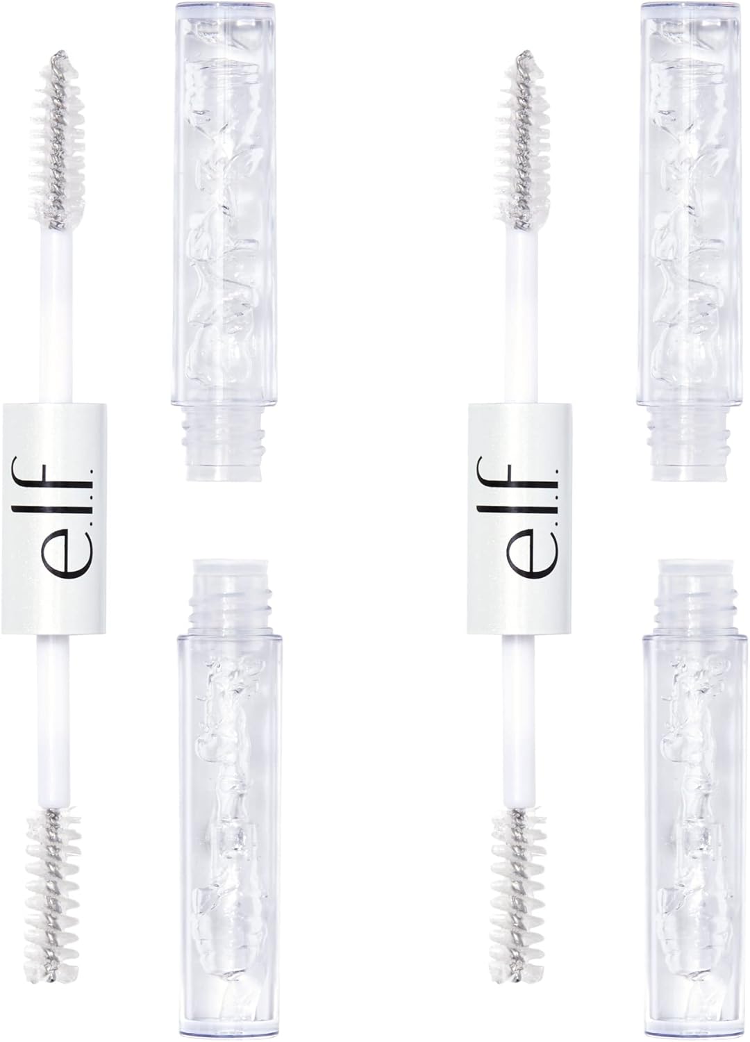 E.l.f. Clear Lash & Brow Mascara 2 - Pack, Conditioning Clear Brow & Lash Gel For Grooming, Defining & Separating, Long - Lasting, Vegan & Cruelty - Free - MeStore - Elf