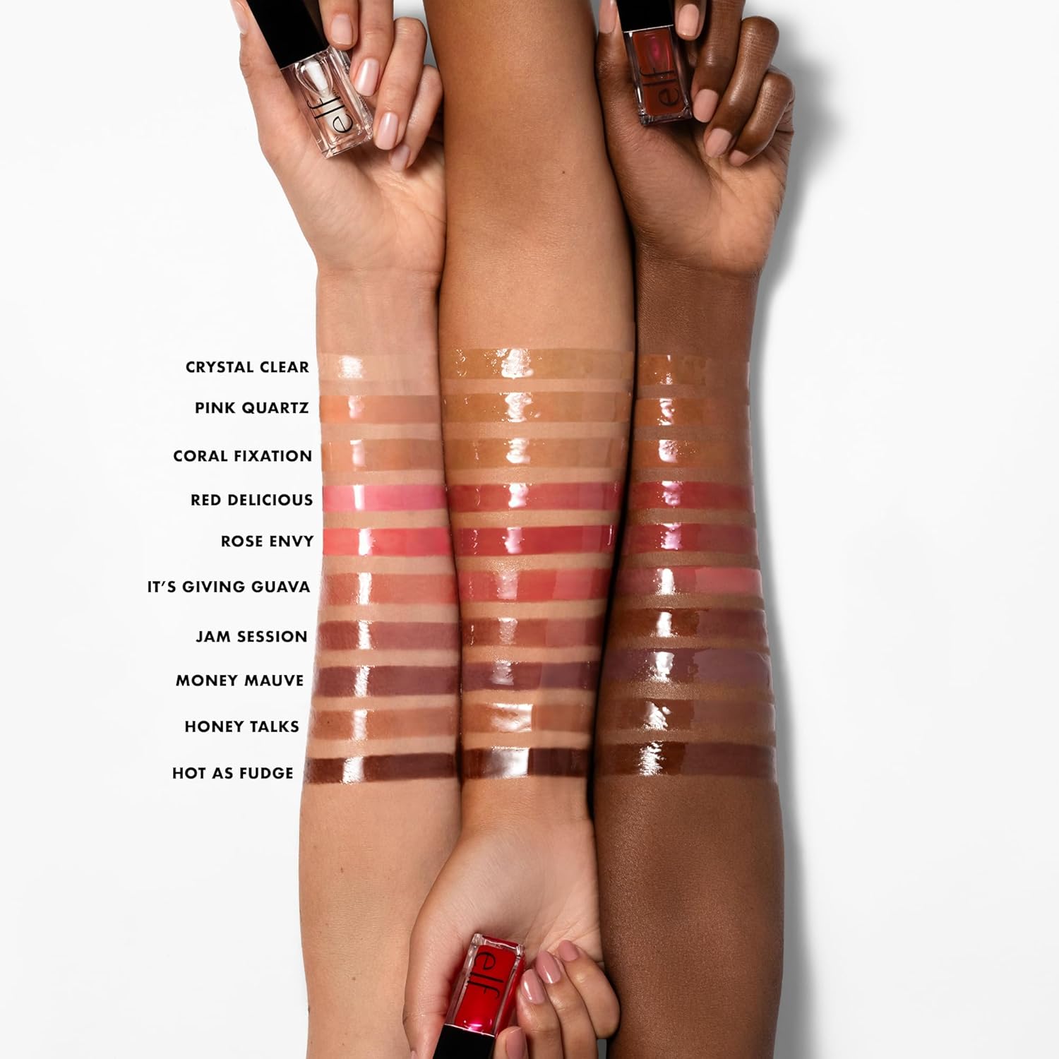E.l.f. Glow Reviver Lip Oil, Nourishing Tinted Lip Oil For A High - shine Finish, Infused With Jojoba Oil, Vegan & Cruelty - free, Pink Quartz - MeStore - Elf