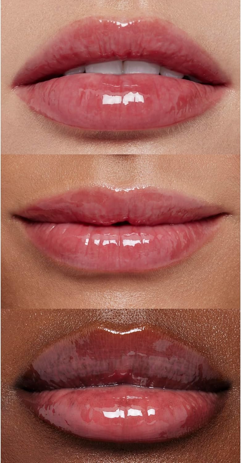 Elf Glow Reviver Lip Oil Nourishing Tinted Lip Oil For A High Shine Finish Infused With Jojoba Oil Vegan & Cruelty Free Rose Envy - MeStore - Elf