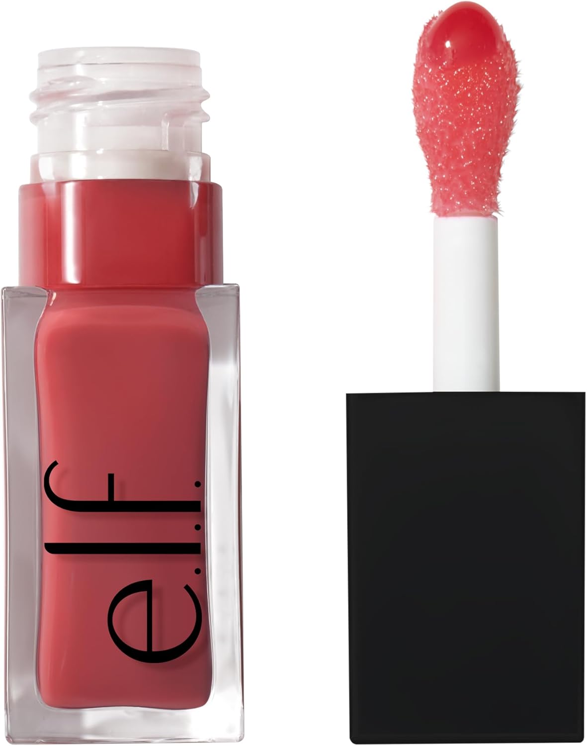 Elf Glow Reviver Lip Oil Nourishing Tinted Lip Oil For A High Shine Finish Infused With Jojoba Oil Vegan & Cruelty Free Rose Envy - MeStore - Elf