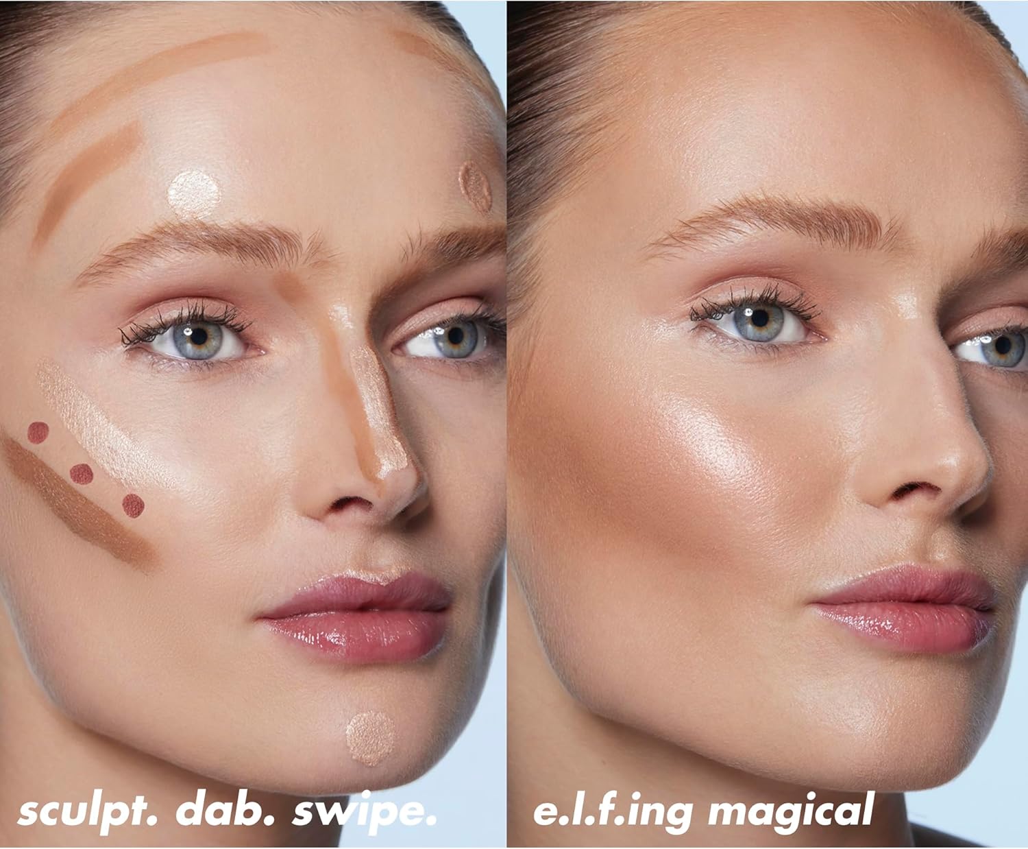 Elf Halo Glow Blush Beauty Wand Pink Me Up - MeStore - Elf