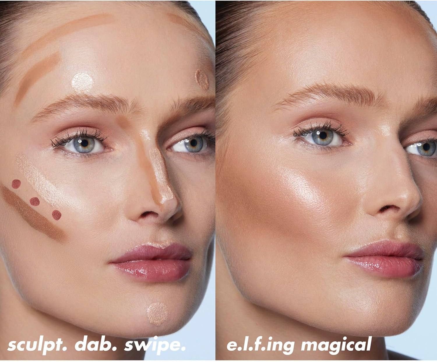 Elf Halo Glow Contour Beauty Wand Tan Deep - MeStore - Elf