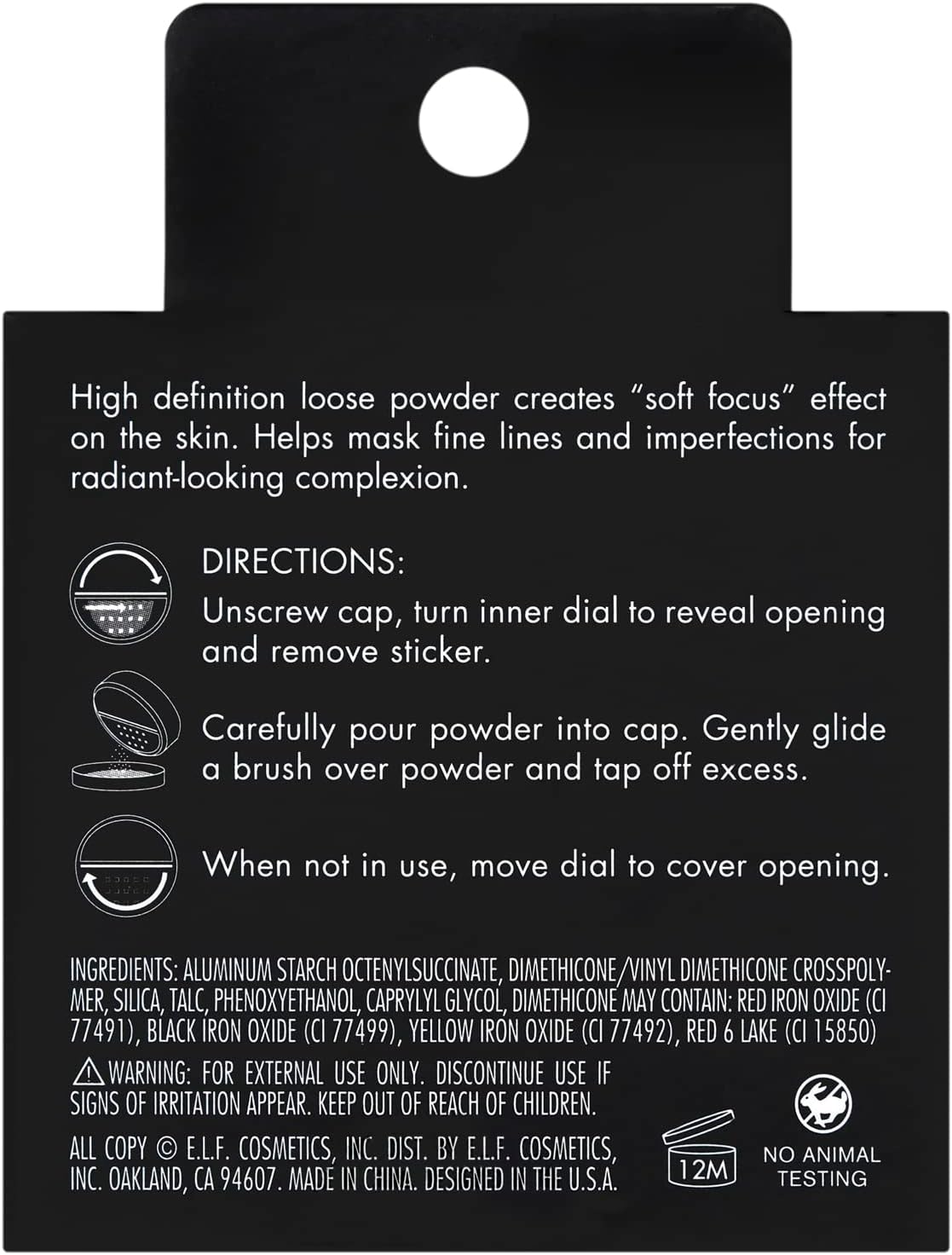 Elf High Definition Powder Loose Powder Soft Luminance - MeStore - Elf