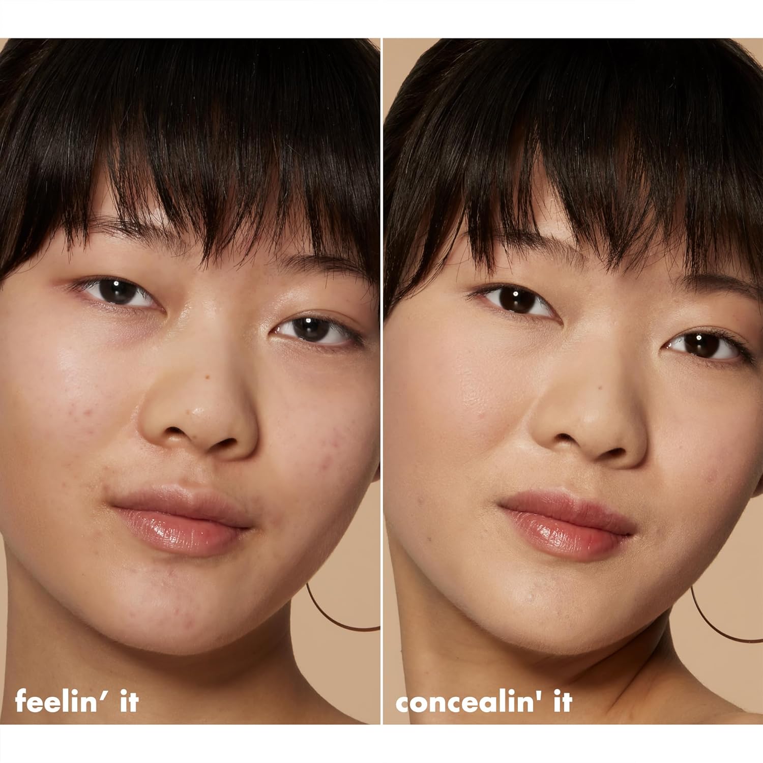 E.l.f. Hydrating Camo Concealer, Covers Blemishes & Under - Eye Circles, Full - Coverage & Delivers A Satin Finish, Vegan & Cruelty - Free, Light Peach - MeStore - Elf