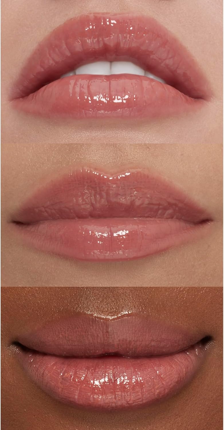 Elf Lip Plumping Gloss High Shine Sheer Color Hydrates & Creates Fuller Lips With Vitamin E Vegan & Cruelty Free Mocha Twist - MeStore - Elf