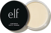 E.l.f. Luminous Putty Primer, Skin Perfecting, Lightweight, Silky, Long Lasting, Hydrates, Creates a Smooth Base, Illuminates, Plumps, Infused with hyaluronic acid and vegan collagen, 0.74 Oz - MeStore - Elf