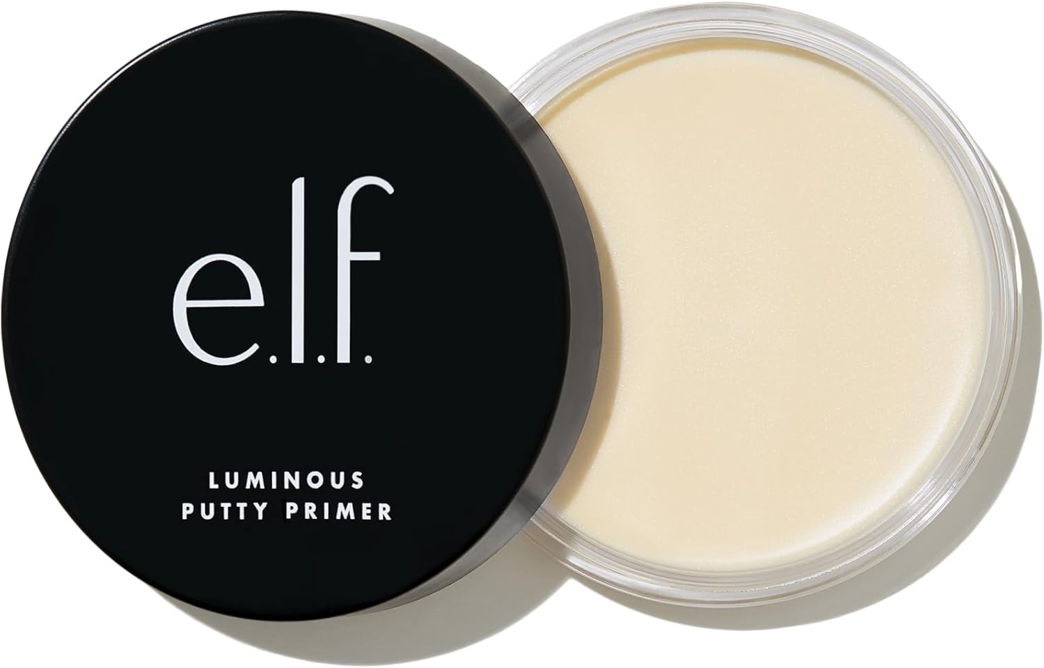 E.l.f. Luminous Putty Primer, Skin Perfecting, Lightweight, Silky, Long Lasting, Hydrates, Creates a Smooth Base, Illuminates, Plumps, Infused with hyaluronic acid and vegan collagen, 0.74 Oz - MeStore - Elf