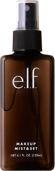 E.l.f. Makeup Mist & Set, Hydrating Setting Spray For Setting & Reviving Makeup, Soothes & Hydrates Skin, Infused With Vitamin A, Vegan & Cruelty - free, 4.05 Fl Oz (120 ml) - MeStore - Elf