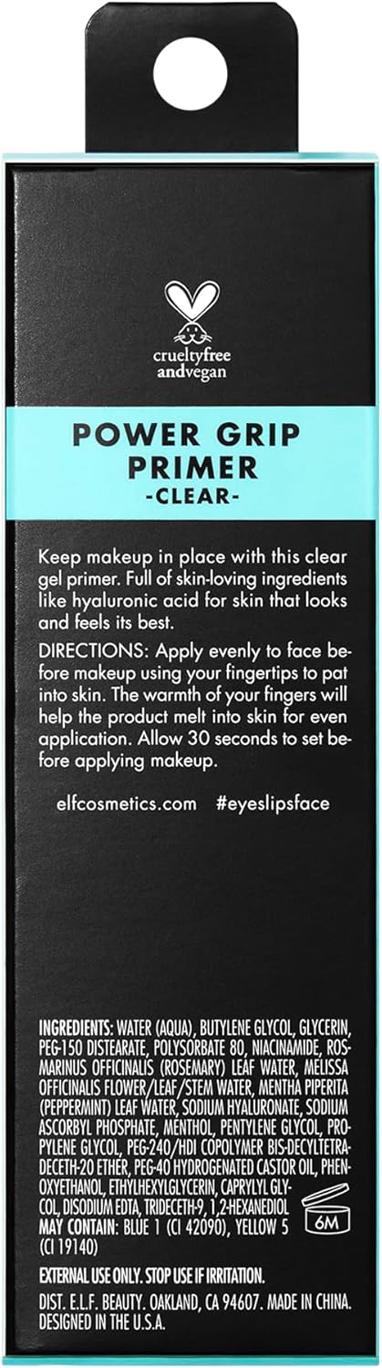 Elf Power Grip Primer Gel Based Hydrating Face Primer For Smoothing Skin - MeStore - Elf