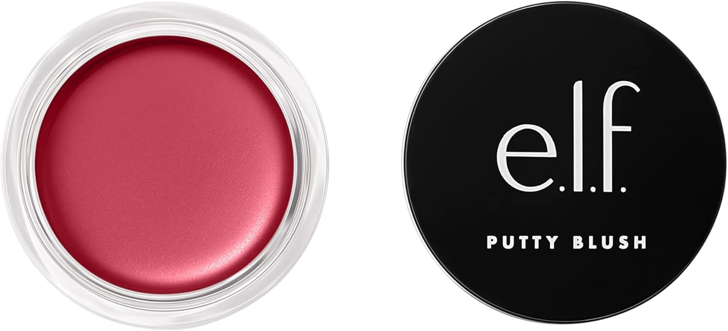 E.l.f. Putty Blush, Creamy & High - Pigment Formula For A Natural Glow, Delivers A Semi - Matte & Powder Finish, Vegan & Cruelty - Free, Caribbean - MeStore - Elf