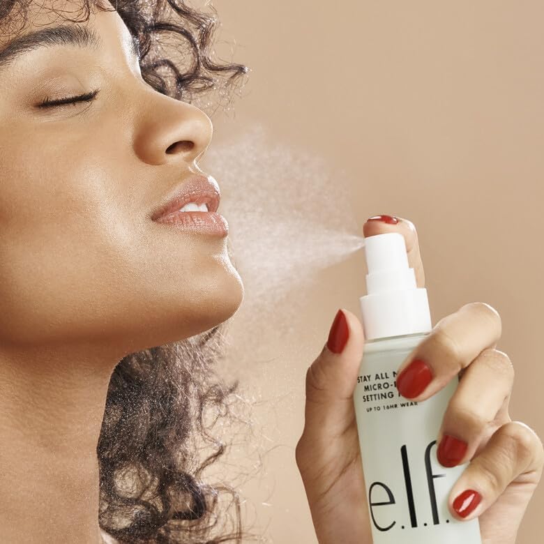 Elf Stay All Night Micro Fine Setting Mist Hydrating & Refreshing Makeup Setting Spray - MeStore - Elf