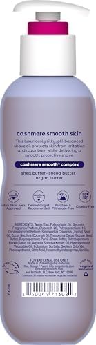 EOS Cashmere Skin Collection Shave Oil- Vanilla Cashmere Scented 6oz. - MeStore - EOS