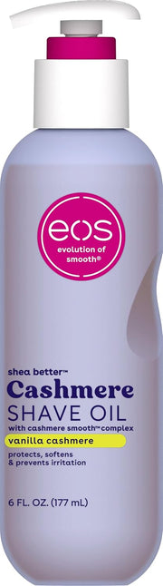 EOS Cashmere Skin Collection Shave Oil- Vanilla Cashmere Scented 6oz. - MeStore - EOS
