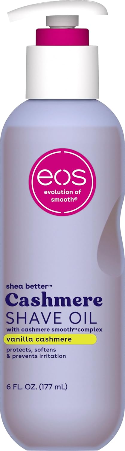 EOS Cashmere Skin Collection Shave Oil- Vanilla Cashmere Scented 6oz. - MeStore - EOS