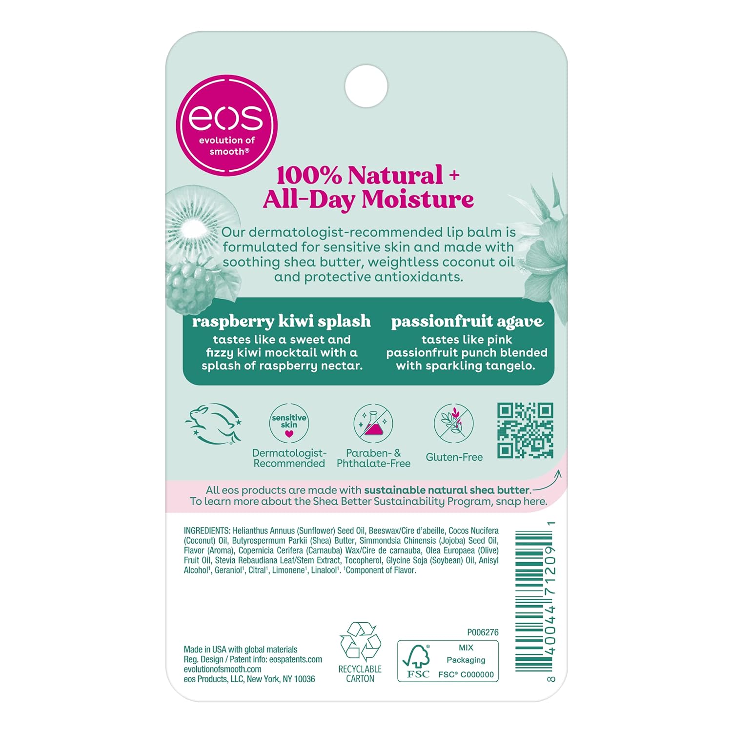 EOS Raspberry Kiwi / Passionfruit Agave 2 - Pack - MeStore - EOS