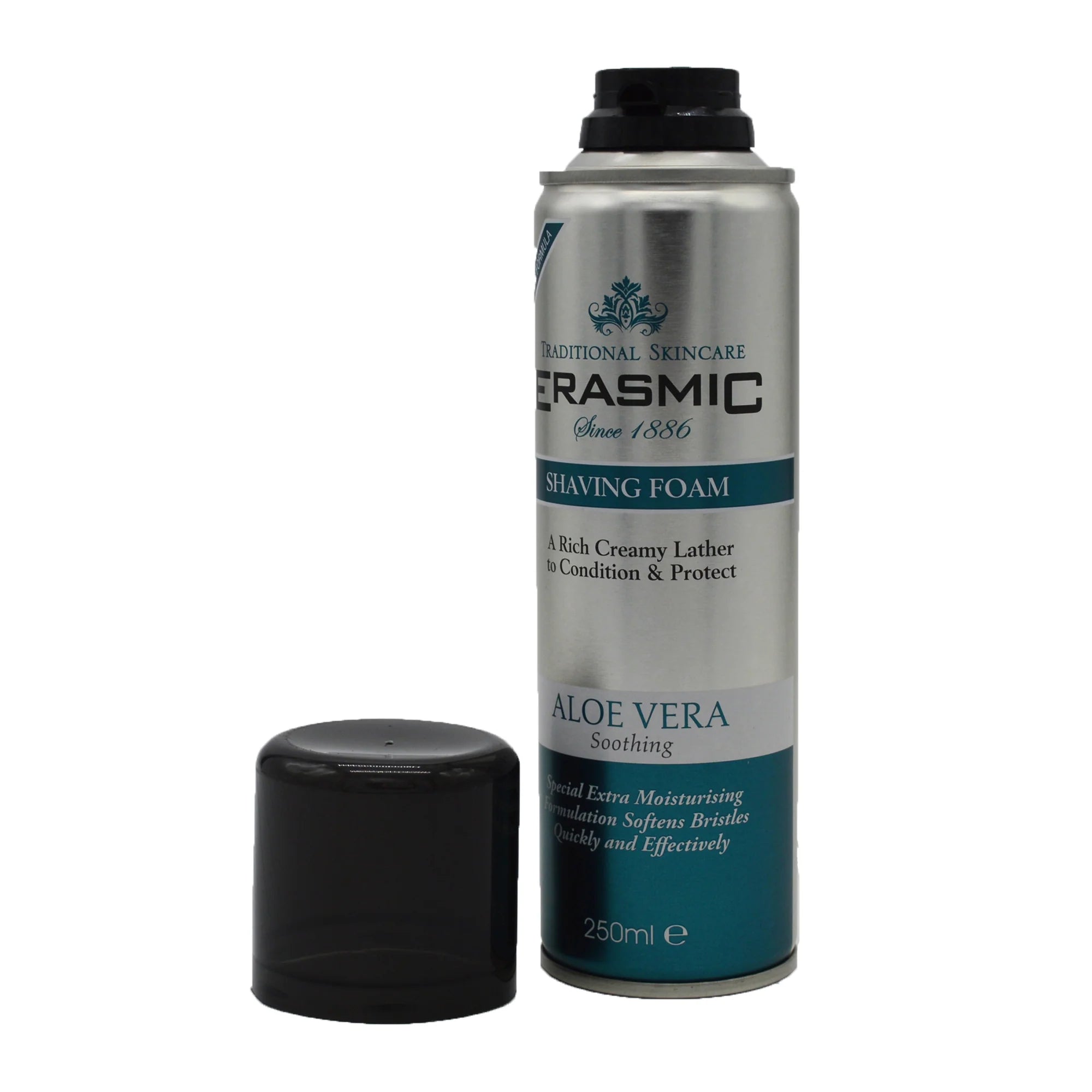 Erasmic Shave Foam Aloe 250Ml - MeStore - Erasmic