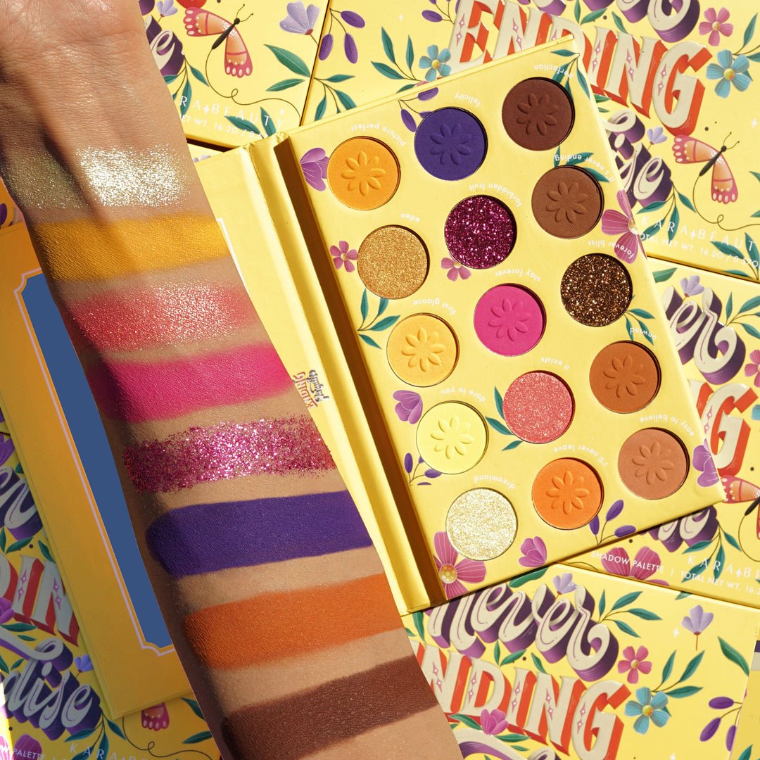 Es118 Never Ending Paradise Eye Shadow Palette - MeStore - Kara Beauty