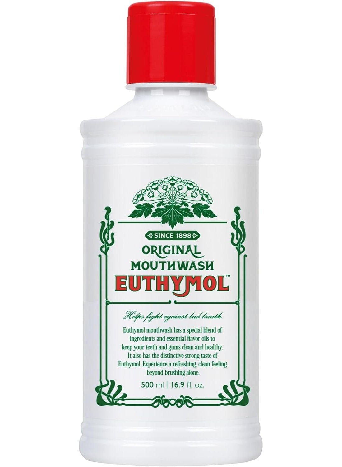 Euthymol Mouth Wash 500ml Original - MeStore - Euthymol