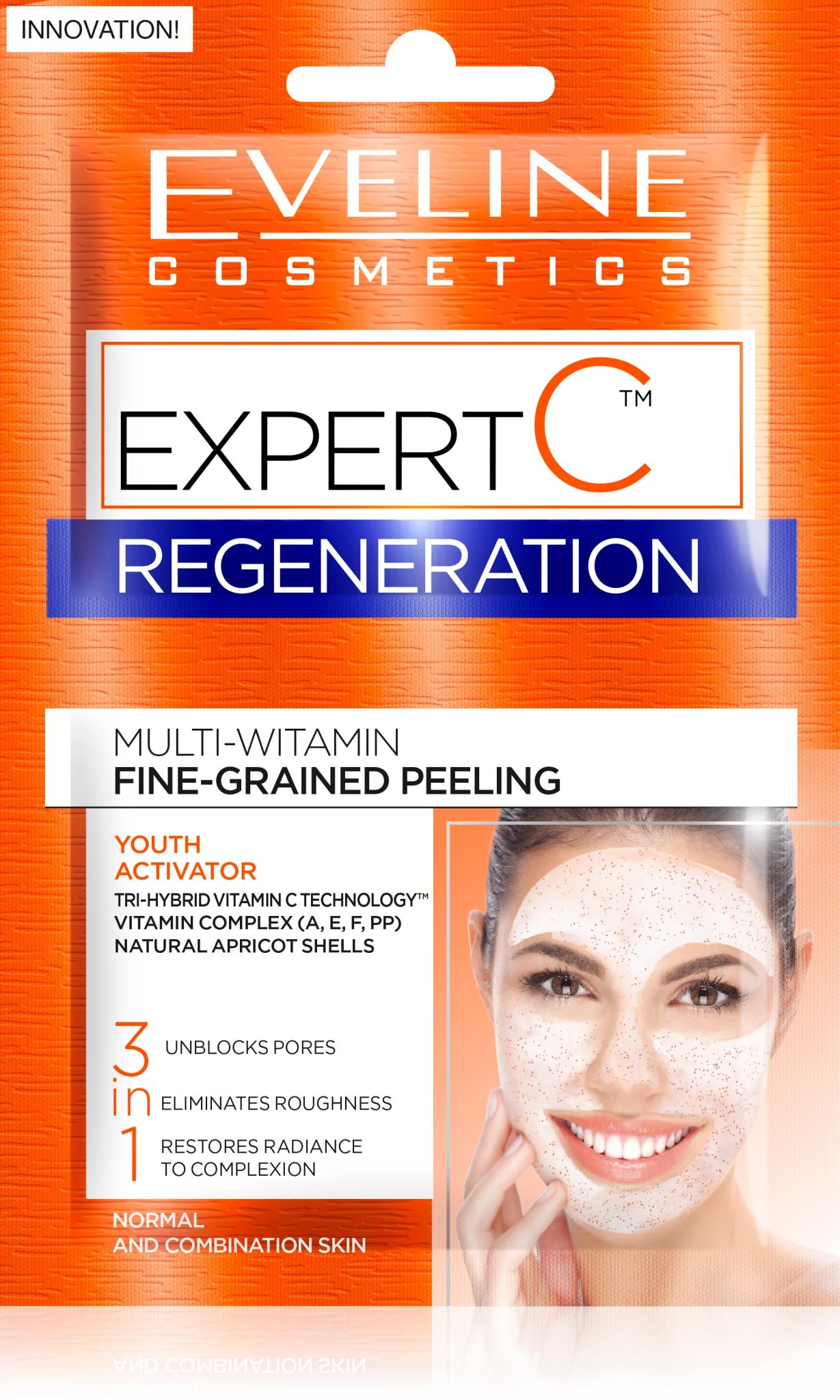 EXPERT C REGENERATION FINE - GRAINED PEELING 2X5ML - MeStore - Eveline