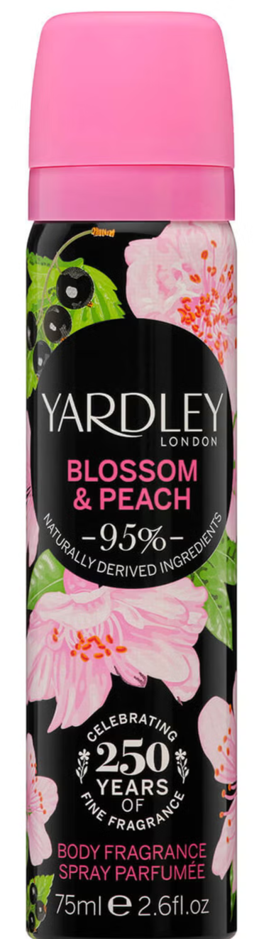 Yardley Body Spray 75Ml Blossom And Peach