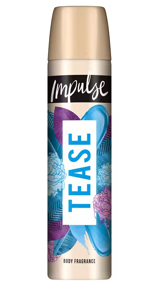 Impulse Body Spray 75Ml Tease