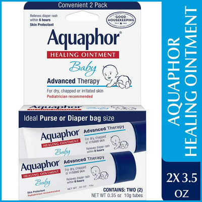 Aquaphor Baby To-Go Pack - 2 - 0.35oz