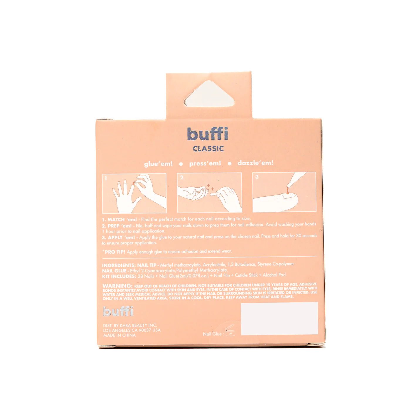 FIRST IN LINE Buffi Press On Nails - MeStore - Kara Beauty