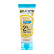 Garnier Bright anti acne - 2% & vit c salicylic +mineral Face scrub - 100 ml - MeStore - Garnier