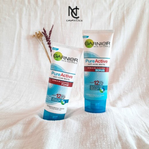 Garnier pure active anti acne acne & oil clearing scrub - 100 ml - MeStore - Garnier