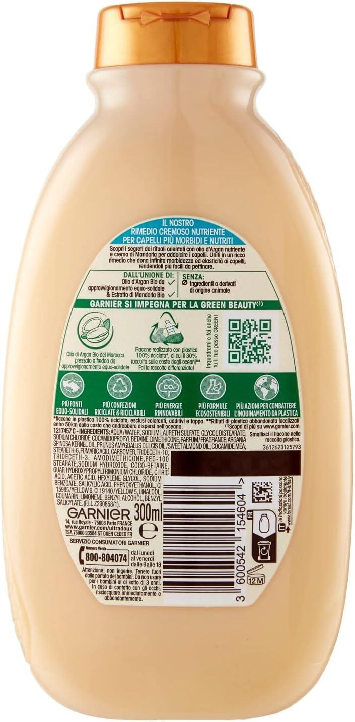 Garnier Ultra Dolce Shampoo Rituale D'Argan 300 Ml - MeStore - Garnier