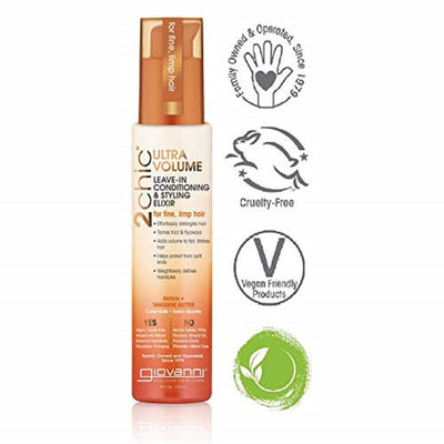 Giovanni 2chic Tang & Papaya Ultra - volume Leave - in Conditiner - MeStore - Giovanni