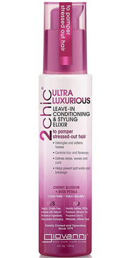 Giovanni 2chic Ultra - luxurious Leave - in Conditioner. & Styl. Elixir 118ml - MeStore - Giovanni
