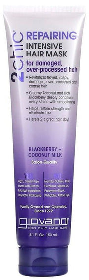 Giovanni 2chic Ultra - Repair Blackmilk Hair Mask 5 Oz - MeStore - Giovanni