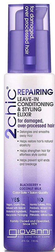 Giovanni 2chic® Ultra - repair Elixleave Conditioning 4 Oz - MeStore - Giovanni