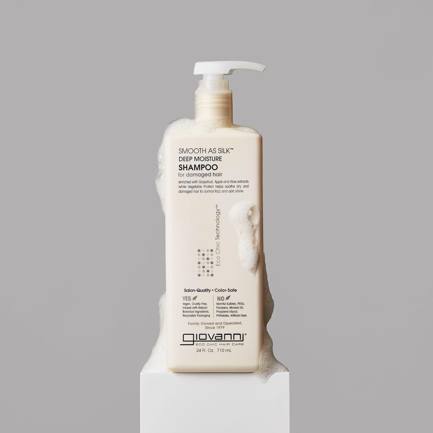 Giovanni Smooth As Silk Deep Moisture Shampoo 710ml - MeStore - Giovanni