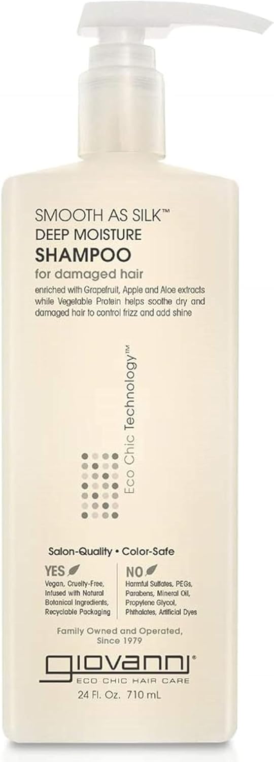 Giovanni Smooth As Silk Deep Moisture Shampoo 710ml - MeStore - Giovanni